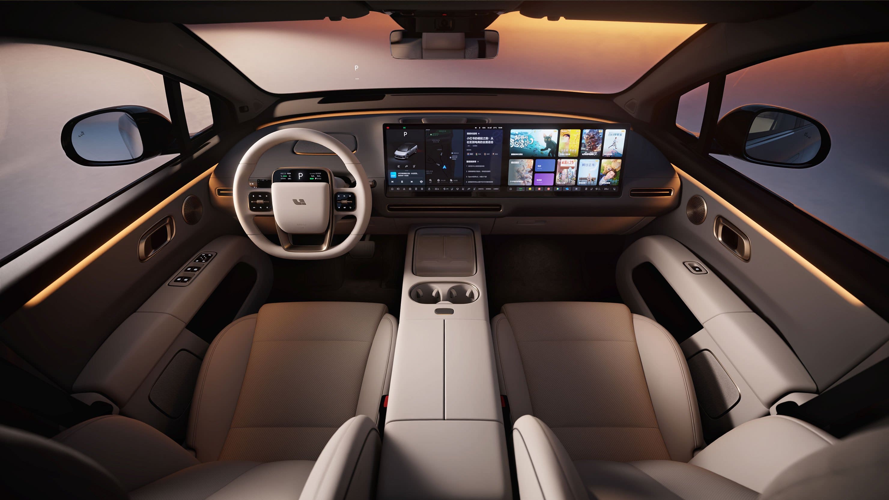 Електромобілі Li i6 з Китаю 360